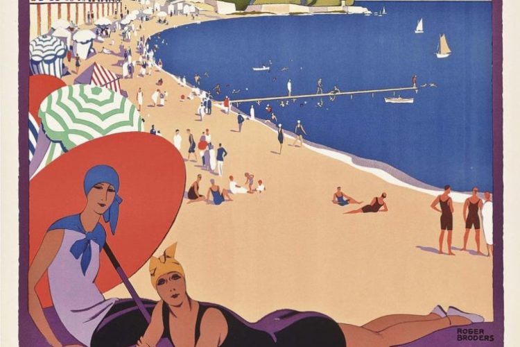 Роже Бродер, рекламные туристические плакаты. Как красочно продвигали путешествия в 20-х и 30-х годах прошлого века